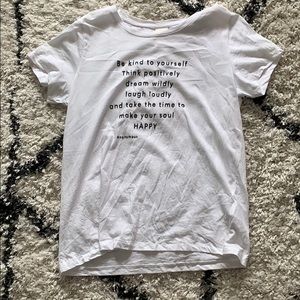 h&m quoted t-shirt